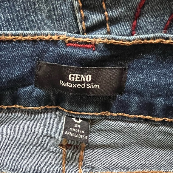 True Religion 34 Geno Relaxed Slim Jeans - Picture 9 of 14